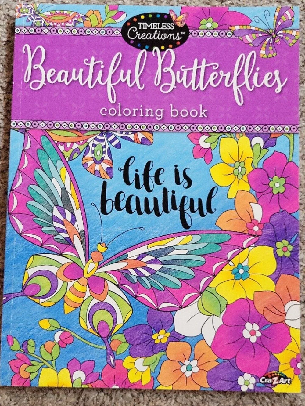 Cra-Z-Art's Timeless Creations Coloring Books - Set Of 3